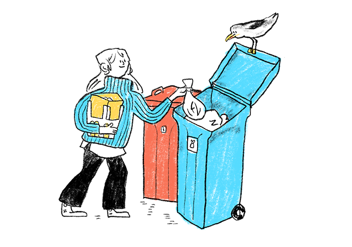 Neighborhood plan - waste and recycling