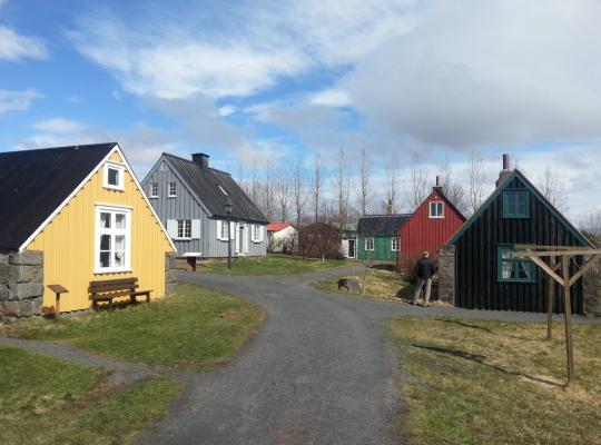 Hús á Árbæjarsafni.