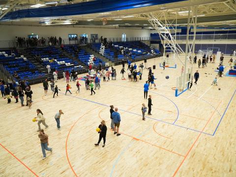 The Parkethöll, ÍR's new gymnasium