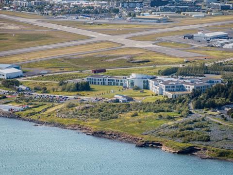 Overview image of Reykjavík University.