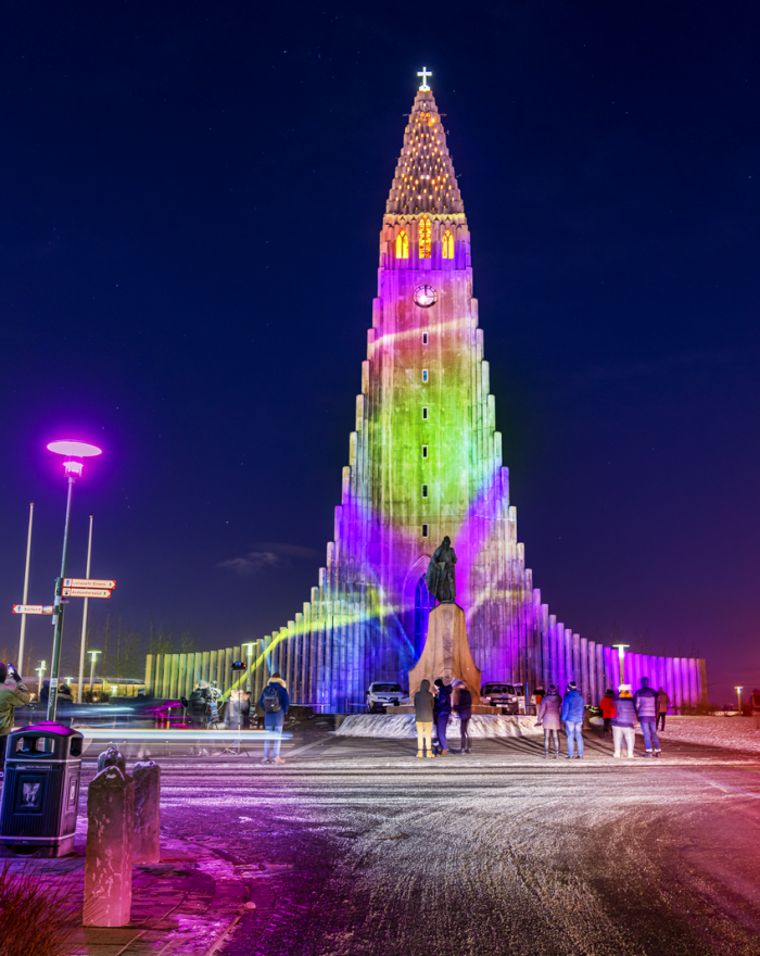 Hallgrímskirkja on Winter Nights - The Work Ofbirta