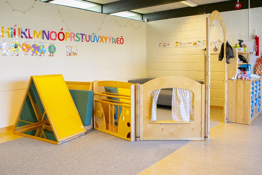 Play area inside Holt.