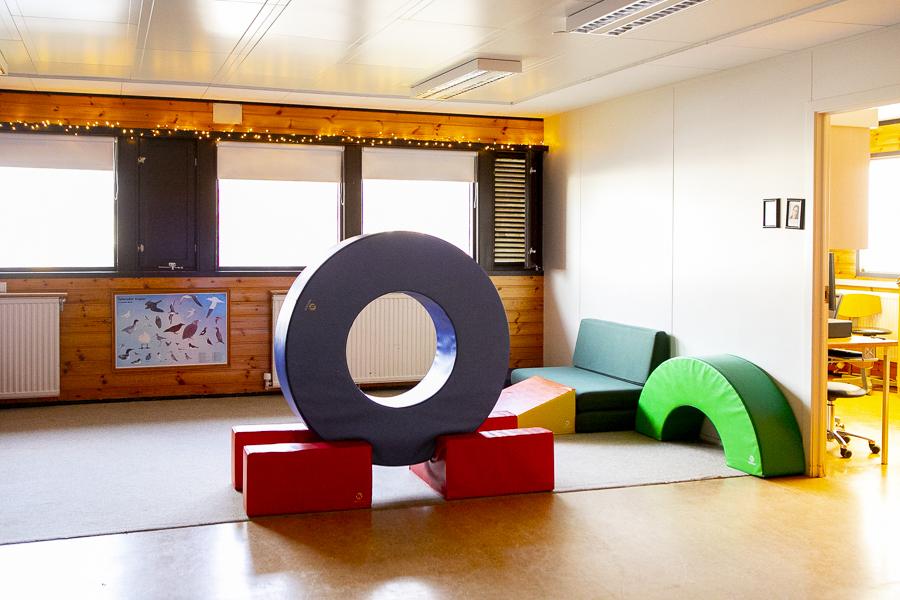 Play area inside Holt.