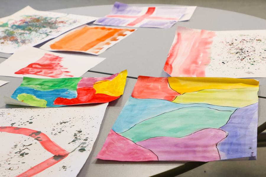 Artwork by children.