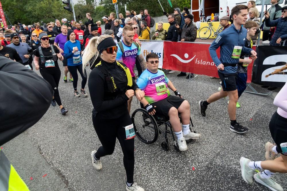 Participants in the Reykjavík Marathon on Culture Night