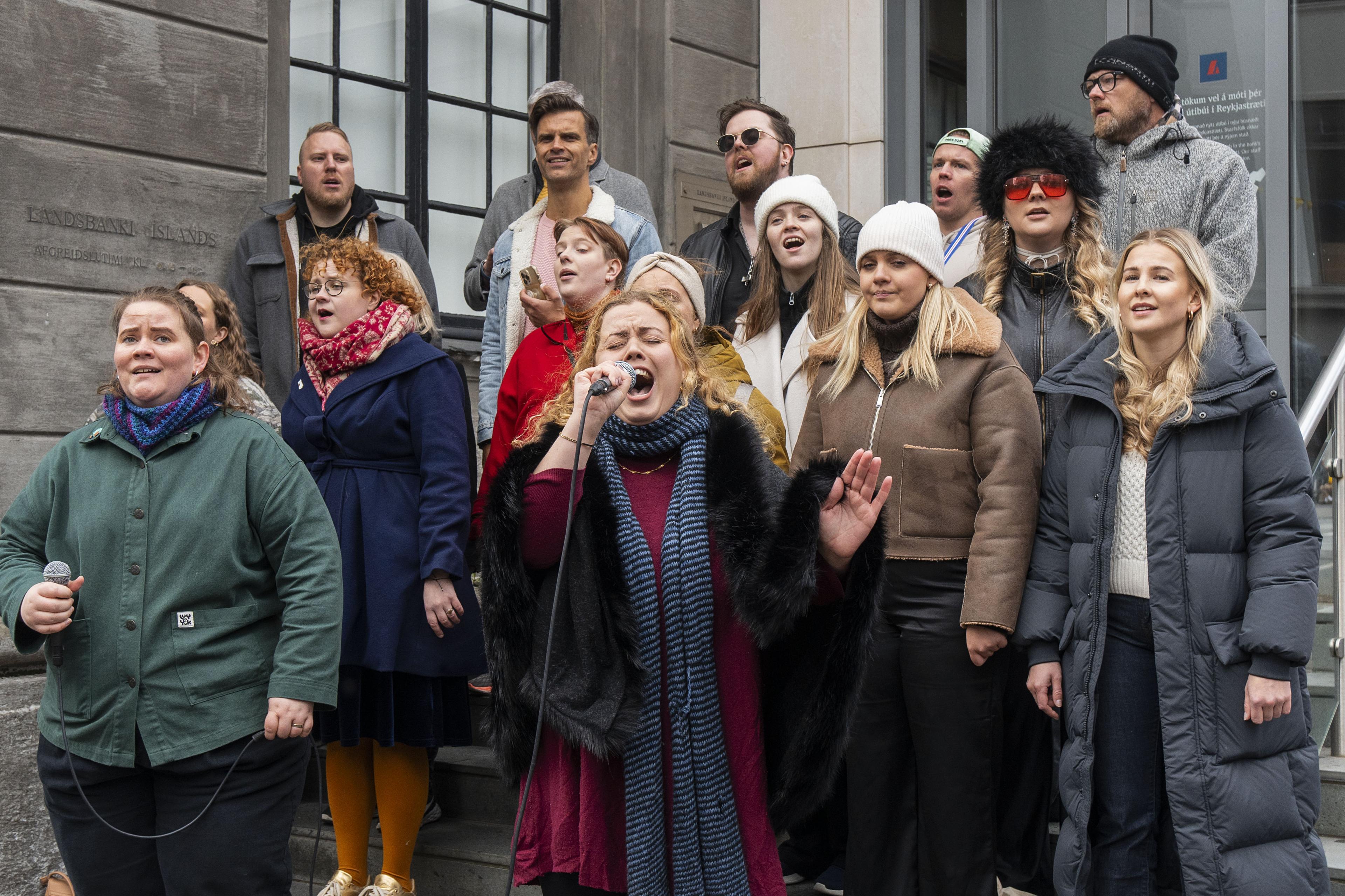 Choral performance on Culture Night