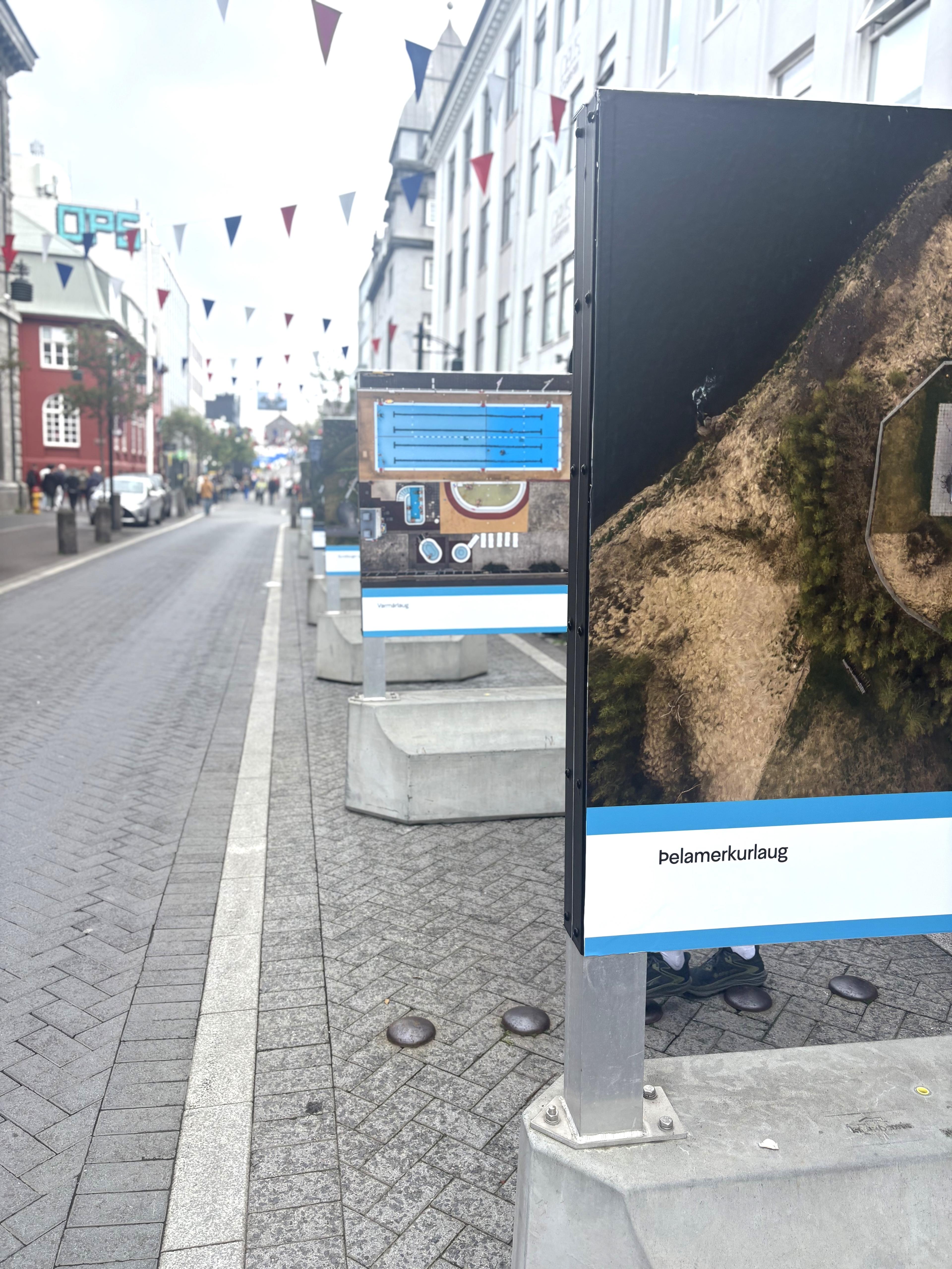 A photography exhibit by Bragi Þór Jósefsson opened in Austurstræti.