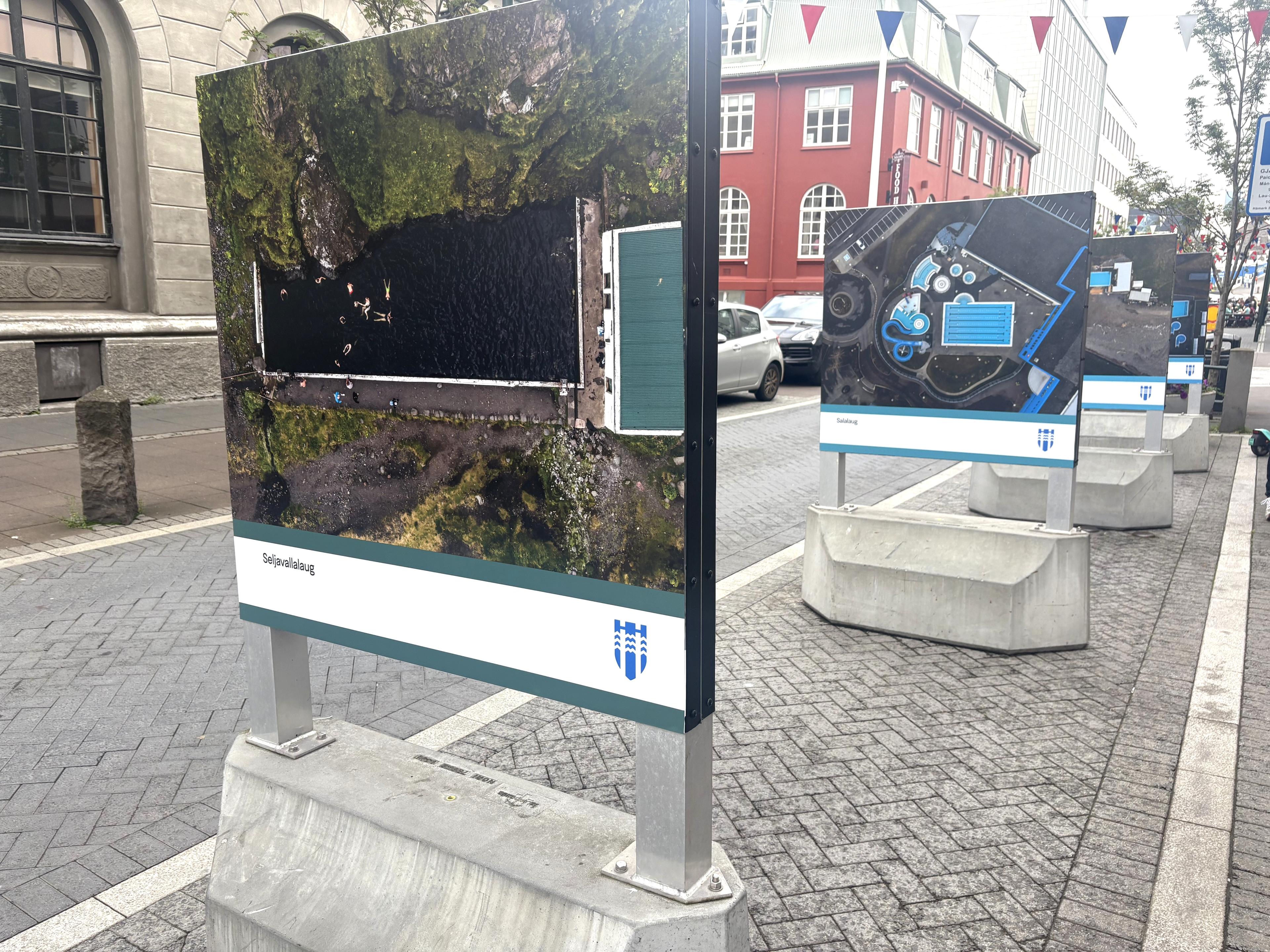 A photography exhibit by Bragi Þór Jósefsson opened in Austurstræti.