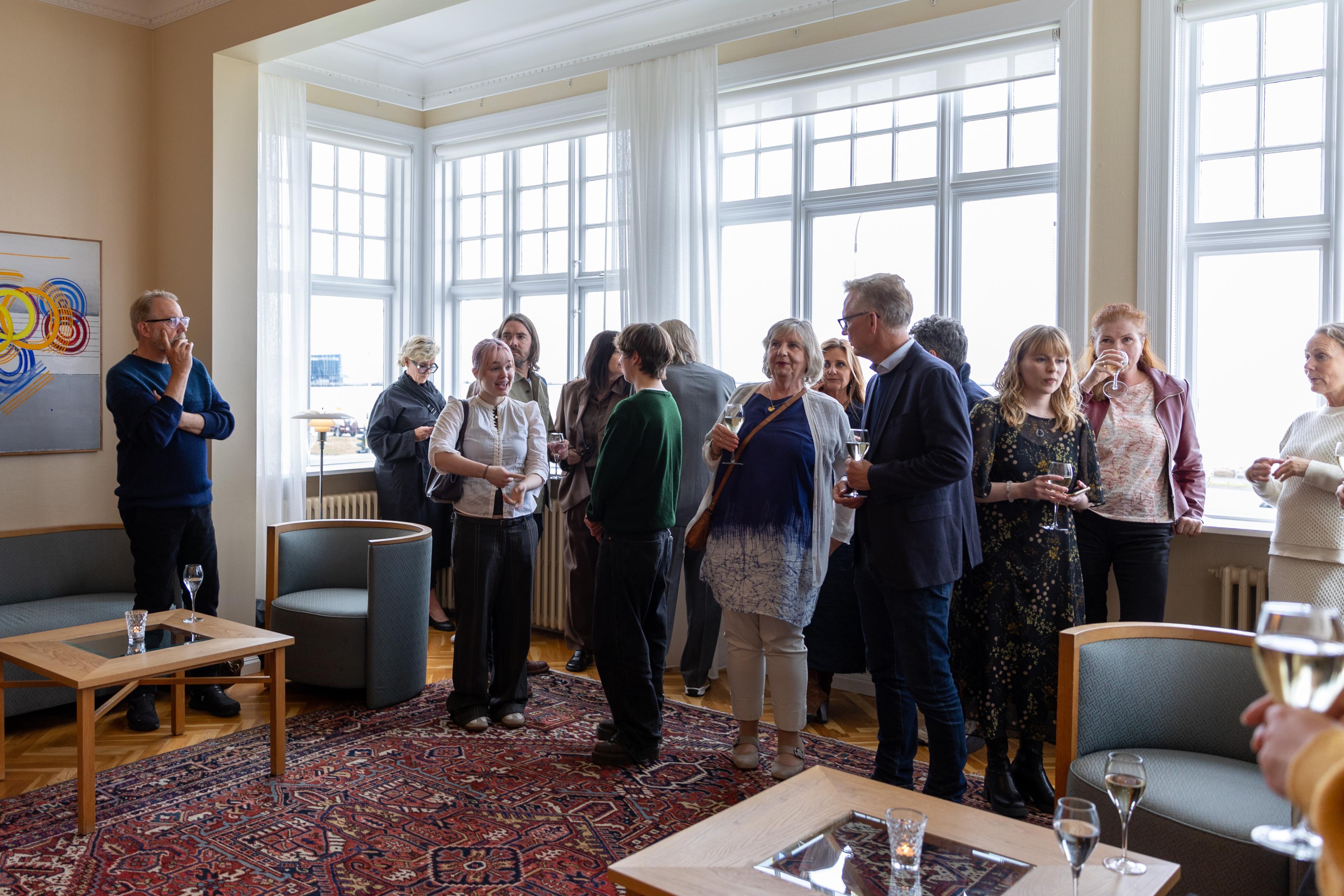 The Ellý Katrín Scholarship was presented at Höfði.