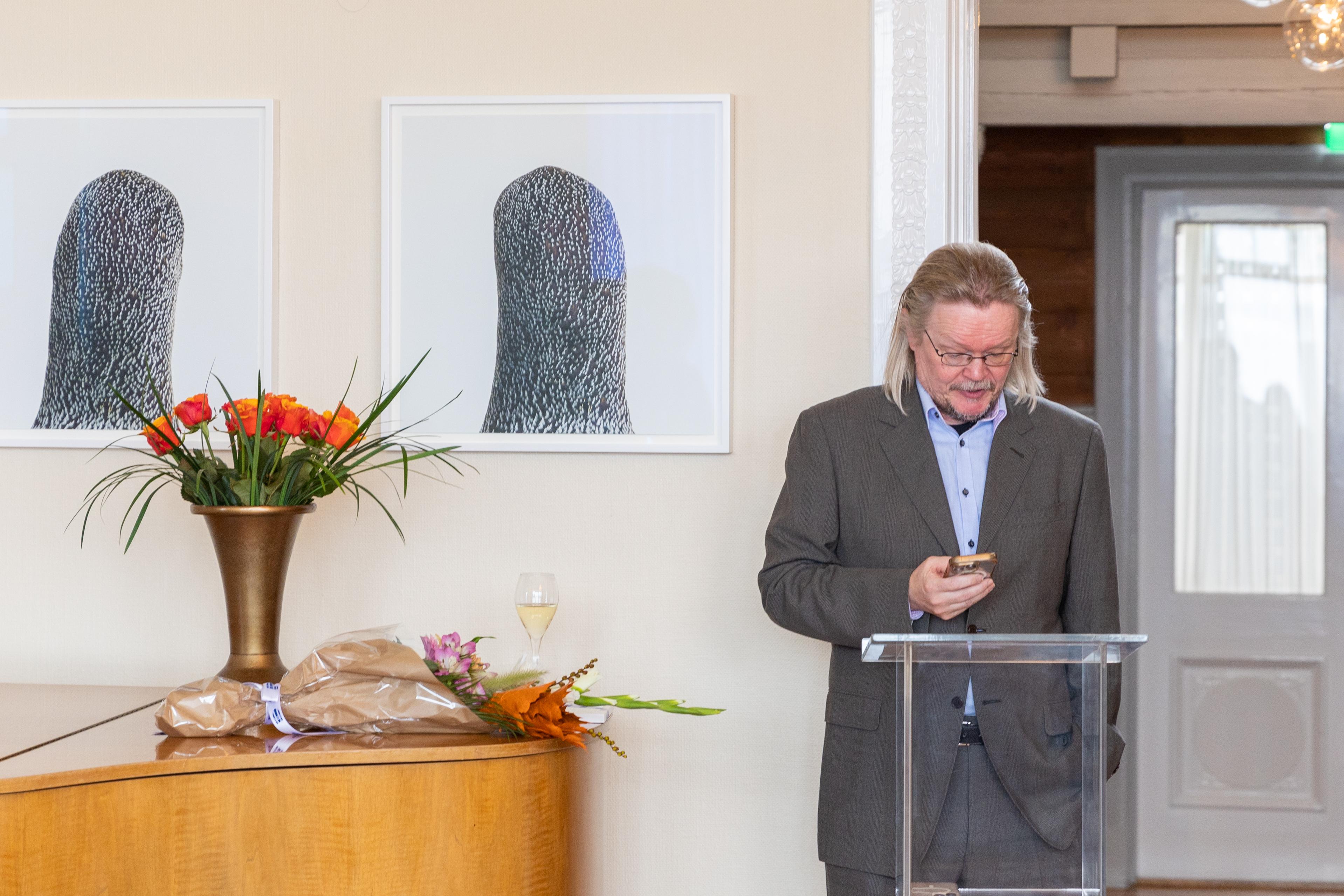 The Ellý Katrín Scholarship was presented at Höfði.