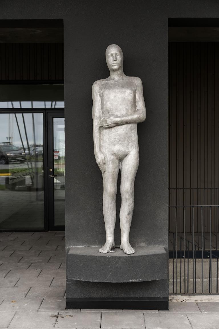 Stytta af mannneskju