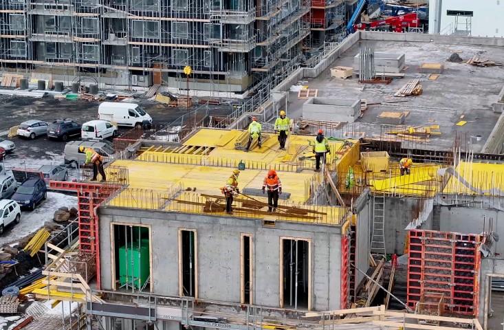 Construction work at Ártúnshöfði